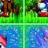 Evolution Of Super Sonic Forms In Sonic Mania Hyper Dark Lighting Super God And MUI