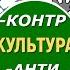 КОНТРКУЛЬТУРА и АНТИКУЛЬТУРА в чём различия Кратко и по существу