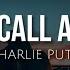 One Call Away Lyrics Charlie Puth