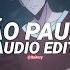 São Paulo The Weeknd Edit Audio