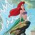 COLORING DISNEY THE LITTLE MERMAID