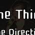 One Thing One Direction Speed Up Lyrics