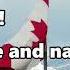 O Canada The National Anthem KARAOKE Version With Lyrics