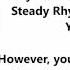 Steady Rhythmus English Lyrics