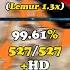 Osu WEAVER Kuchizuke くちづけ Diamond Lemur 1 3x 7 09 HD FC