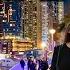 Dubai Night Dubai Marina 4K Walking Tour