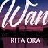 Rita Ora Only Want You Lyrics