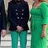 The Taoiseach And His Wife Mary Greeted By US VP JD Vance And His Wife Usha