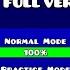 ALL FULL VER LEVEL OF GEOMETRY DASH SUBZERO All Coin Partition