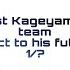 Past Kageyama S Team React To His Future Part 1 Read Desc