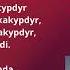 Magtymguly Külahly Geldi Turkmen Goshgy Туркмен гошгы стихи Махтумкули на туркменском