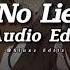 No Lie Sean Paul Audio Edit