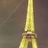 Paris The Eiffel Tower The Triumphal Arch Boulevard Champs Elysees