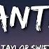 Taylor Swift Vigilante Shit Lyrics