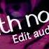 Death No More Edit Audio