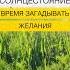 Летнее Солнцестояние Время загадывать желания Нейрографика с Оксаной Авдеевой