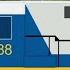 CSX 8888 EMD Sd40 2 Passing Train Animation