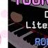 Doki Doki Literature Club OST Your Reality Roblox Got Talent ROBLOX Piano Cover