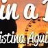 Christina Aguilera Genie In A Bottle Lyrics