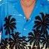 05751 PALM BEACH HAWAIIAN SHIRT