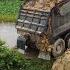 Dump Truck 25ton Stuck Bulldozer Komatsu Project Is Work Flooded There Have Been Many Landslides