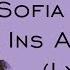 Sofia Carson Ins And Outs Lyrics