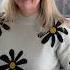 Loving This Fun Flower Sweater From Zeagoo