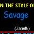 Savage Don T Cry Tonight Remix 2023 Sincro L F Karaoke