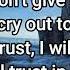 Trust In You Instrumental