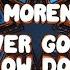 Patrick Moreno KDH Never Gonna Slow Down