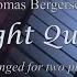 Night Queen By Thomas Bergersen For Two Pianos