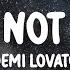 Demi Lovato Sorry Not Sorry Lyrics