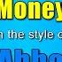 Abba Money Money Money Vocal Star Karaoke Version Lyrics 4K