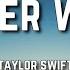 Taylor Swift Forever Winter Lyrics