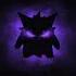 Gengar Vibes Epic Dark Purple Pokémon IPhone Wallpaper