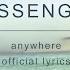 Passenger Anywhere Official Lyrics