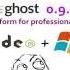 Install Ghost 0 9 0 On Windows Localhost Node Js Blogging Platform ByAO