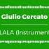 Giulio Cercato LALALA Instrumental