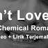 My Chemical Romance I Don T Love You Lyrics Lirik Terjemahan