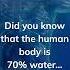 70 Of The Human Body Is Water But What About The Other 30 Shorts Humanbody Jokes Water