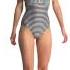 Seea Ivory Stripe Kirra One Piece Swimsuit SwimOutlet Com