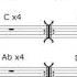 Circle Of 4ths Jam Track 4 Bars Chord