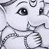 How To Draw Ganapti Ganesh With Modak Pencil Chitra Ganesh Chaturthi Drawing Easy Pencil Drawing