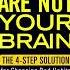 You Are Not Your Brain By Jeffrey M Schwartz