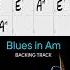 Minor Blues Jam Backing Track In Am 90bpm