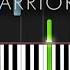 Imagine Dragons Warriors League Of Legends Piano Cover Tutorial By PlutaX Synthesia