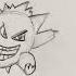Gengar Sketch Pokemon Song Go Down Deh 180 Please Subscribe Road To 400