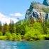 4k Merced River From Waterfall In USA Valley Relaxing River White Noise Sleep Study Meditation