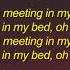 In My Bed Lyric