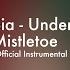 Sia Underneath The Mistletoe Official Instrumental Lyrics On Screen Karaoke